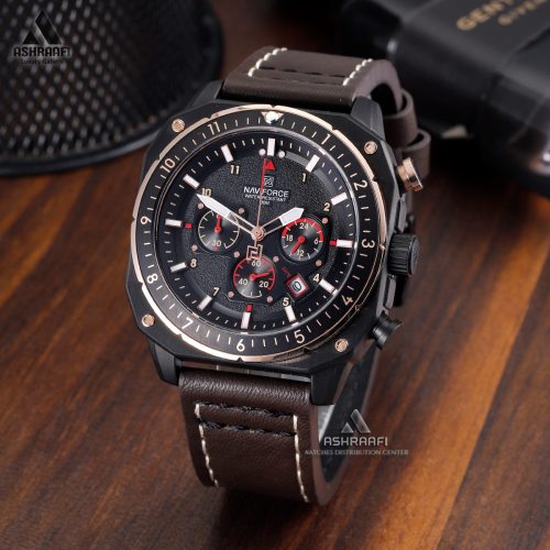 نیوی فورس بند چرمی Naviforce NF8057BK