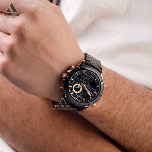 ساعت بند استیل نیوی فورس Naviforce NF9205KRg