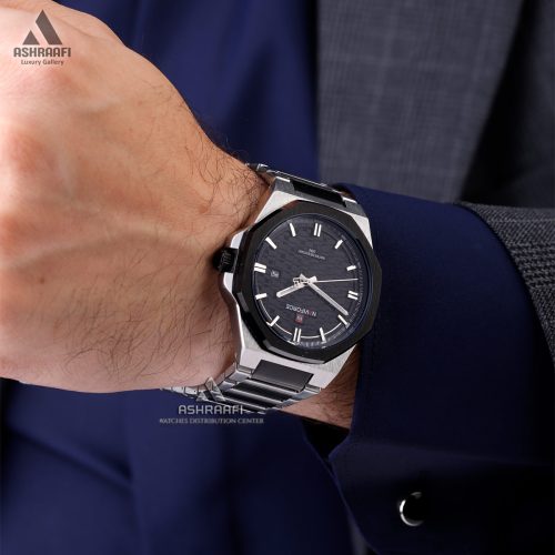 ساعت صفحه مشکی نیوی فورس Naviforce NF9245SK