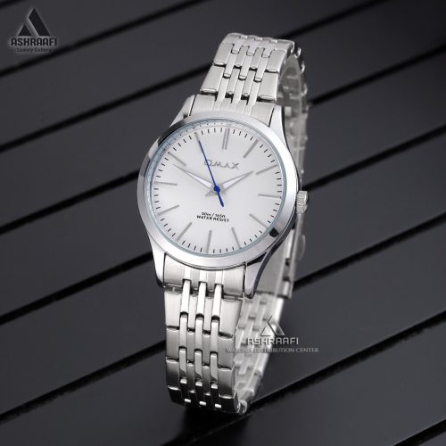 ساعت صفحه نقره ای اوماکس Omax ACB102I008