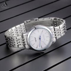 ساعت بند استیل اوماکس ساعت صفحه نقره ای اوماکس Omax ACB102I008