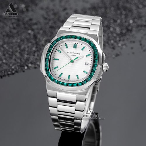 ساعت پتک فیلیپ نگین دار Patek Philippe Nautilus Diamond 8170