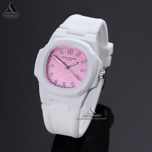 ساعت پتک فیلیپ صفحه صورتی