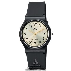 ساعت بند مشکی کیو اند کیو Q&Q V06A-021VY