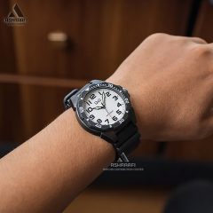 ساعت یند مشکی کیو اند کیو مدل Q&Q VS44J001Y