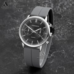 Romanson-2025-04 ساعت بند طوسی رومانسون Romanson 2025