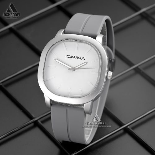 ساعت بند طوسی رومانسون Romanson A2020