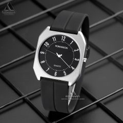 Romanson-B2020-04 ساعت بند مشکی رومانسون Romanson B2020