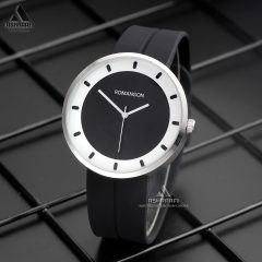 ساعت بند مشکی رومانسون Romanson C2020