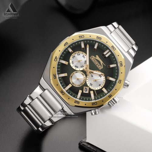 ساعت اسلازنجر صفحه سبز Slazenger SL.9.2340.2.05