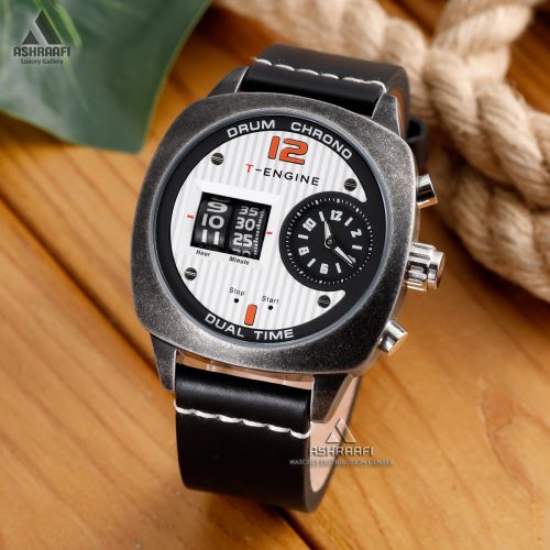 ساعت مردانه تی انجین T-Engine Drum Chrono 3950