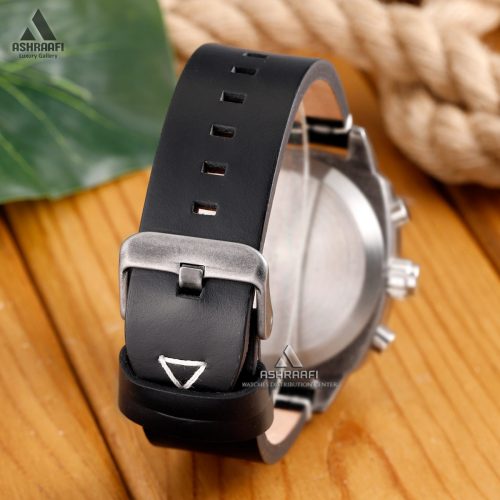 ساعت تی انجین بند چرمیT-Engine Drum Chrono 3950