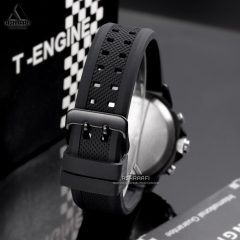بند پلاستیکی ساعت مردانه T-Engine Drum Chrono 3953