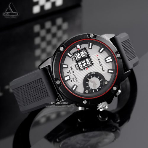 ساعت تی انجین T-Engine Drum Chrono 3953