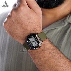 U.S. Polo Assn. USPA1039-05 ساعت بند سبز یو اس پولو U.S. Polo Assn. USPA1039-05