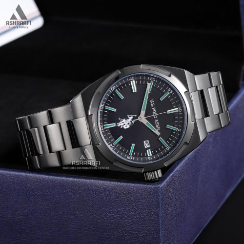 ساعت یو اس پولو مشکی U.S. Polo Assn. USPA1090-03