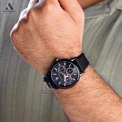 ساعت بند مشکی یو اس پولو U.S. Polo Assn. USPA1098-04