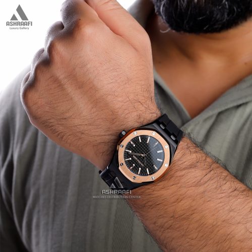 ساعت مردانه صفحه مشکی یو اس پولو مدل U.S. Polo Assn. USPA1106-05