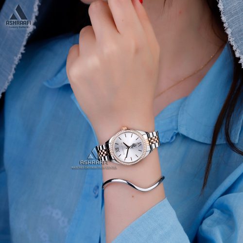 ساعت زنانه بند استیل یو اس پولو U.S. Polo Assn. USPA2085-06