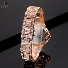 Cartier-Ballon-Bleu-Full-Diamond-24-03 بند استیل ساعت زنانه کارتیه