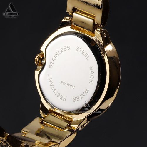 درب پشت ساعت زنانه کارتیه