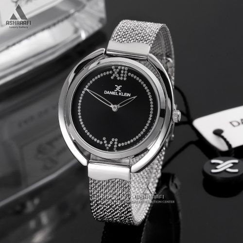 ساعت دنیل کلین صفحه مشکی Daniel Klein DK.1.12695.6
