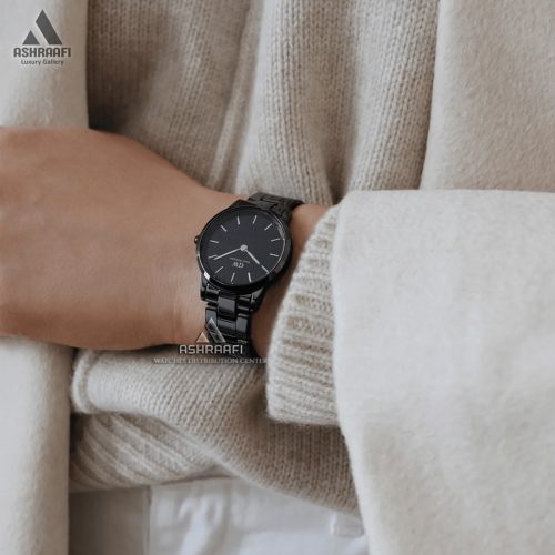 خرید ساعت مچی دنیل ولینگتون Daniel Wellington Iconic Link Ceramic Black