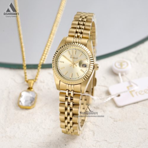 ست ساعت و گردنبند فری لوک Freelook FL.4.10001-2SET-G
