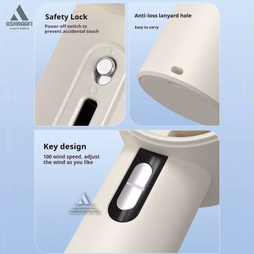 پنکه رومیزی High Speed Handheld Fan WX-638