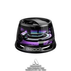 اسپیکر مگنتی Magnetic Ultra-Portable LED Speaker G200