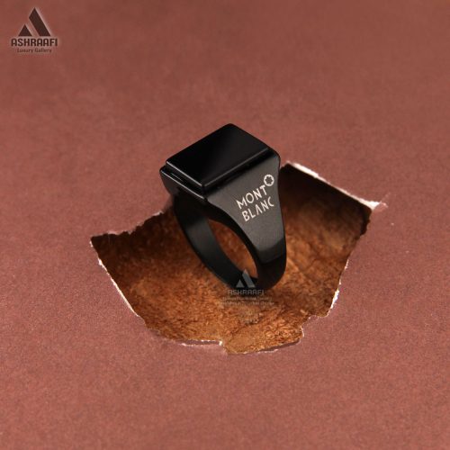 انگشتر مردانه مون بلان Mont Blanc Square Ring K2
