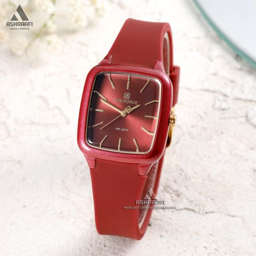 ساعت قرمز نیوی فورس Naviforce NF5055
