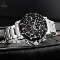 ساعت نیوی فورس صفحه مشکی Naviforce NF8065SK