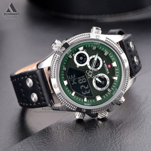 ساعت نیوی فورس بند چرمی Naviforce NF9224KSG