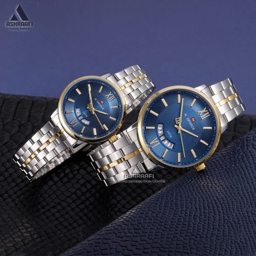 ساعت زنانه و مردانه نیوی فورس Naviforce NF9238SGB