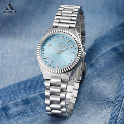 ساعت اسلازنجر صفحه آبی Slazenger SL.9.2476.3.03