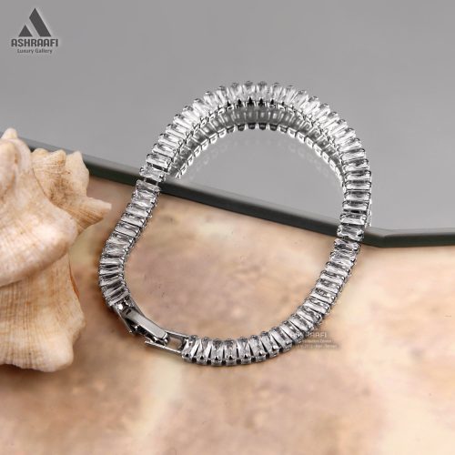 دستبند نگینی زنانه Tennis Bracelet-S1
