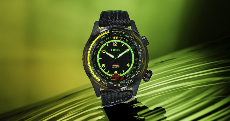 معرفی ساعت اوریس با همکاری بمفورد، مدل پروپایلوت آلتیمتر «میشن کنترل»