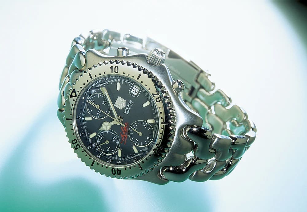 کرونوگراف TAG Heuer S/el با صفحه مشکی