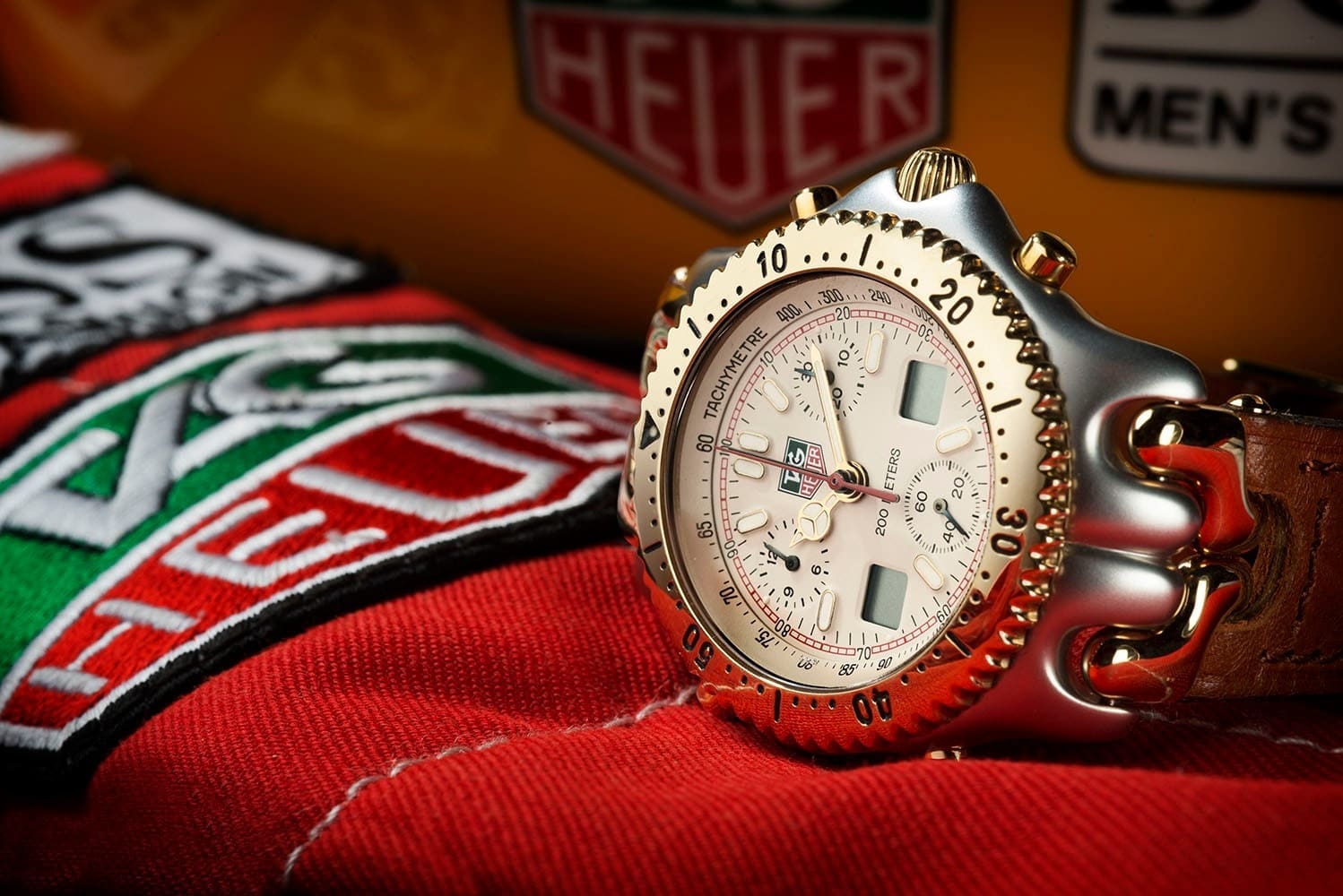 کرونوگراف TAG Heuer S/el با صفحه سفید