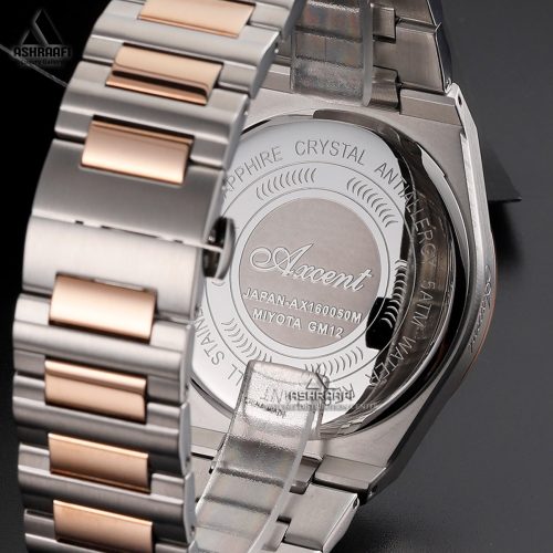 ساعت ست اکسنت بند استیل Axcent AX160050SRG