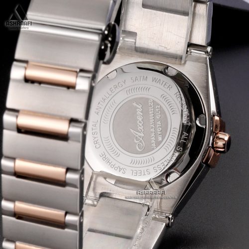 ساعت اکسنت بند استیل Axcent AX160052SRgW