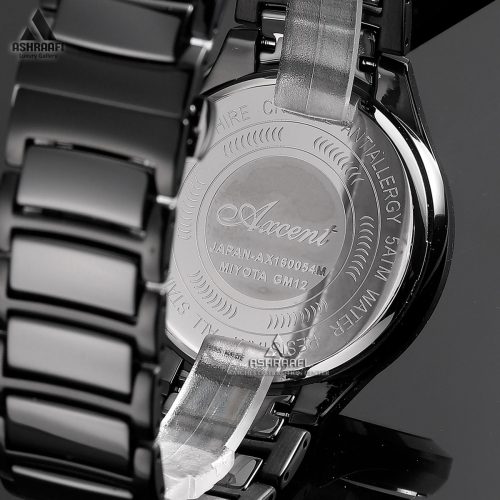 ساعت ست اکسنت مشکی Axcent AX160054K
