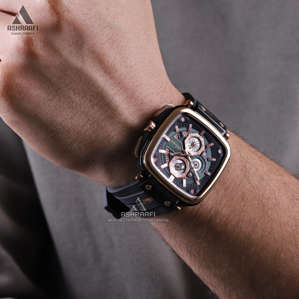 ساعت مردانه اکسنت Axcent AX183012KRG - گالری اشرافی