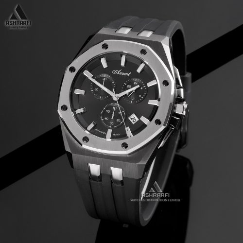 ساعت اکسنت مشکی Axcent AX183017K
