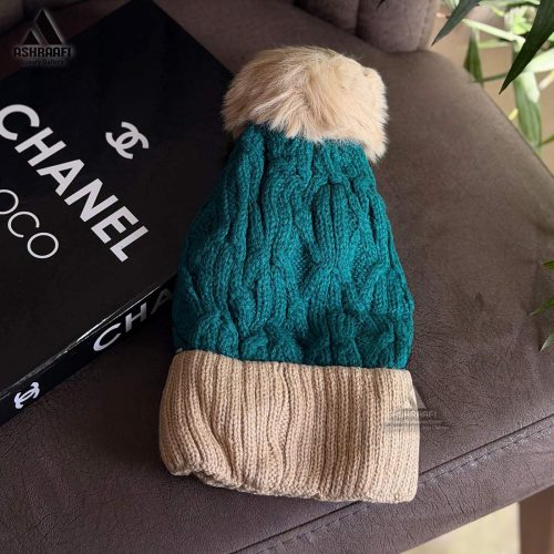 کلاه بافتنی رنگی Beanie Hat HA160