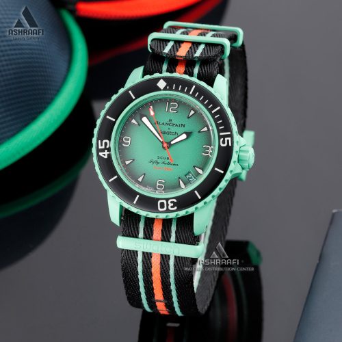 ساعت مچی بلانک پین سواچ Blancpain X Swatch Scuba Fifty Fathoms