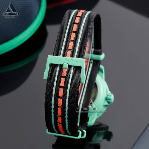 قفل و بند ساعت بلانک پین سواچ Blancpain X Swatch Scuba Fifty Fathoms