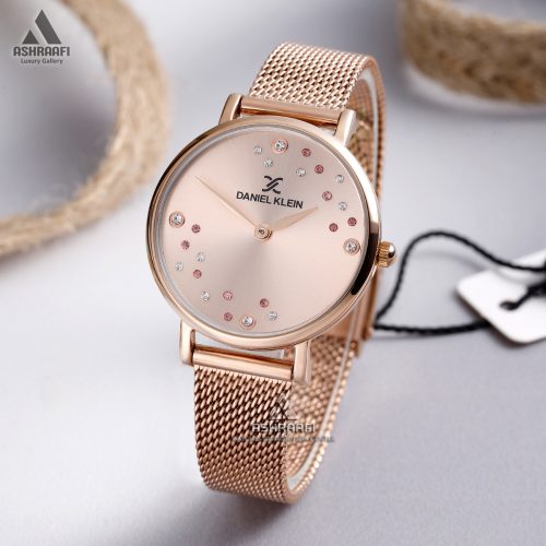 ساعت دنیل کلین بند حصیری Daniel Klein DK.1.12758.2