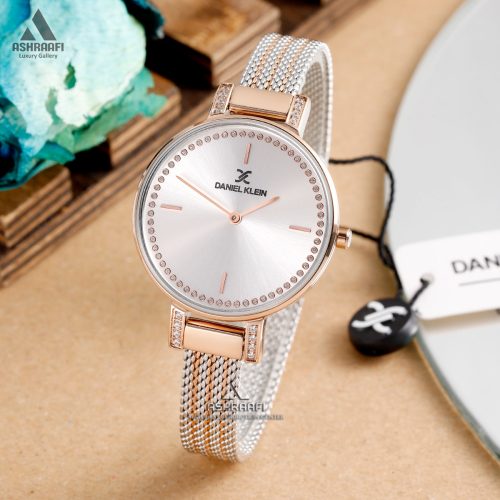 ساعت دنیل کلین صفحه نقره ای Daniel Klein DK.1.12908-4
